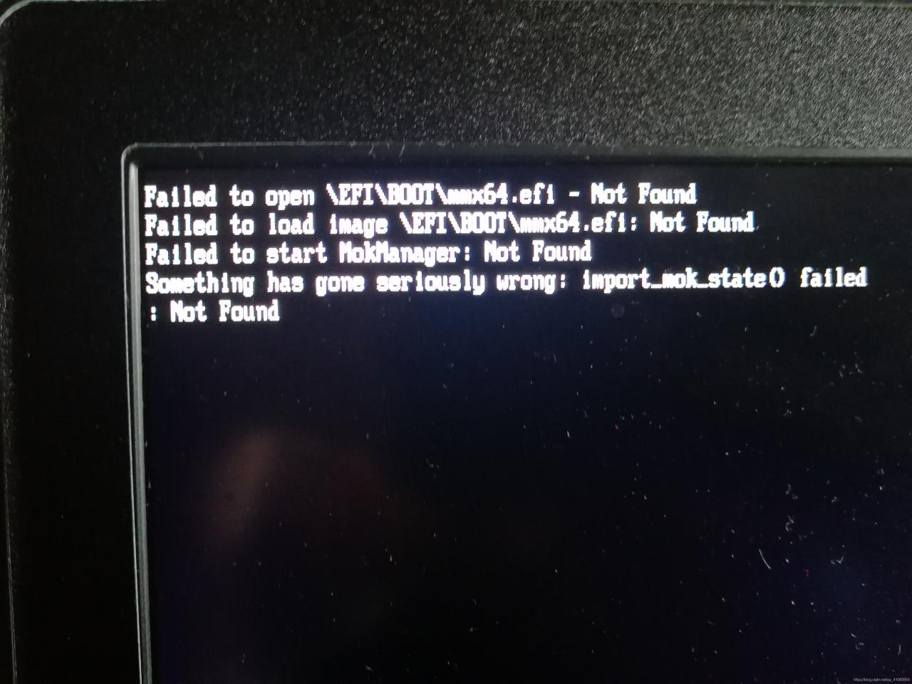 Failed To Open Efi Boot Mmx64 Efi Problem Solved Programmerah