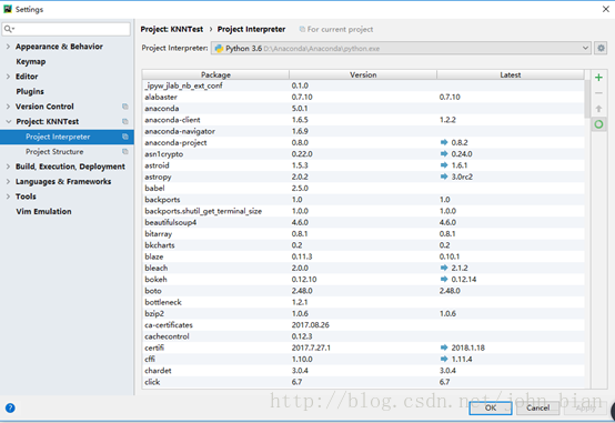 pycharm no module named numpy