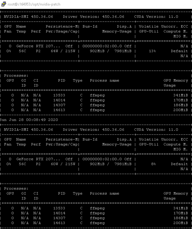 Failed to open nvenc codec generic error in an external library как исправить