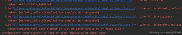  Solved RuntimeError Each Element In List Of Batch Should Be Of Equal 
