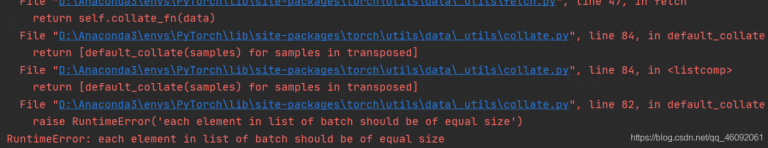  Solved RuntimeError Each Element In List Of Batch Should Be Of Equal 
