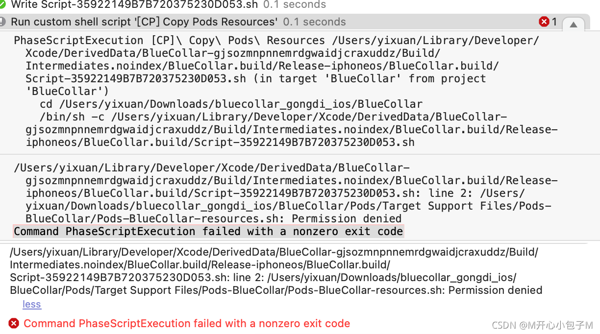 Command PhaseScriptExecution Failed With A Nonzero Exit Code ProgrammerAH