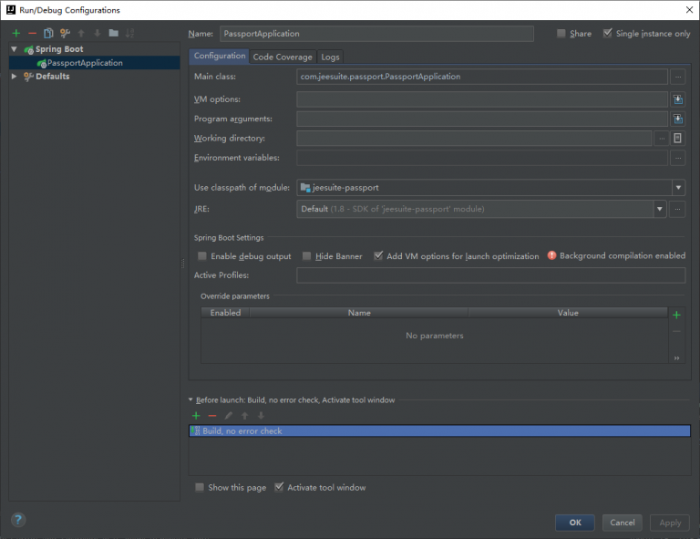 Idea ignores compilation errors and runs in eclipse compilation mode